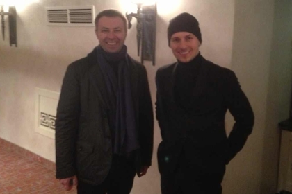 Павел Дуров (справа) и Илья Перекопский