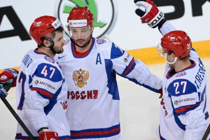 Александр Радулов, Илья Ковальчук и Алексей Терещенко