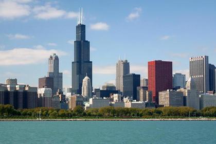 Вид на Чикаго