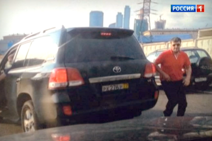Фрагмент видео, снятого Романом Худяковым на месте инцидента