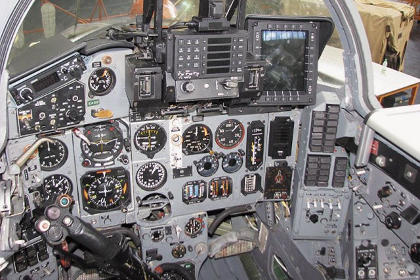 Кабина пилота модернизированного МиГ-29