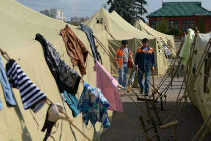 Лагерь в Гольяново