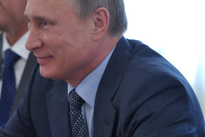 Владимир Путин на встрече с принцем Бандаром