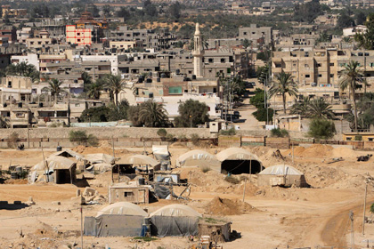 Входы в тоннели на границе Египта и сектора Газа