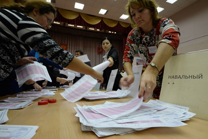 На выборах мэра Москвы подсчитали 95 процентов протоколов