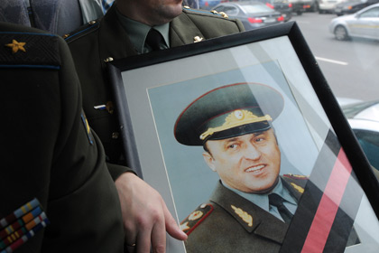 Церемония прощания с бывшим министром обороны России Павлом Грачевым