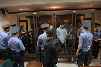 Судебное заседание по делу о массовых беспорядках на Болотной площади Москвы 6 мая 2012 года в Мосгорсуде