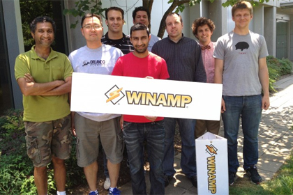Разработчики Winamp в 2012 году