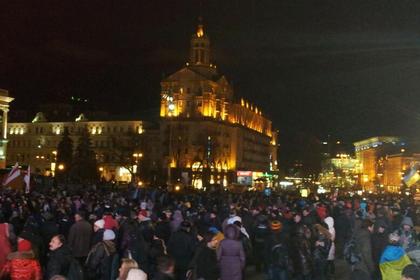 Митинг на Майдане Незалежности в Киеве
