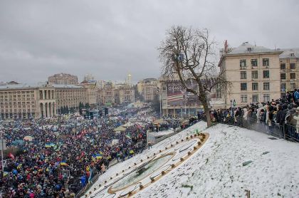 Акция оппозиции в Киеве 8 декабря