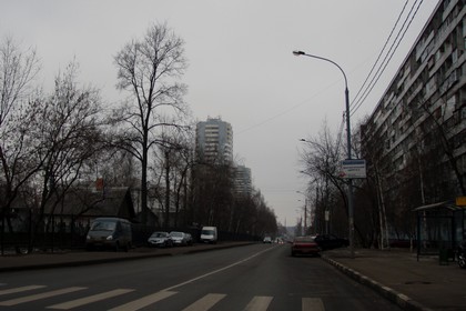 Абрамцевская улица в Москве. 