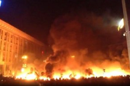 При пожаре в Доме профсоюзов в Киеве пострадали семь человек