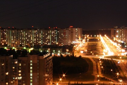 Вид на бульвар Дмитрия Донского. 