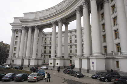 Здание Министерства иностранных дел Украины в Киеве