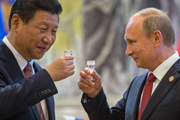 Официальный визит Владимира Путина в КНР