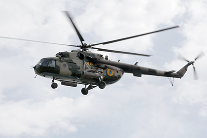 Вертолет украинской армии, 3 июня 2014 года