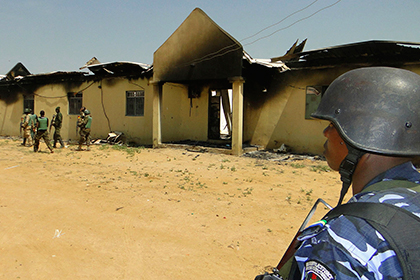 Результаты нападения боевиков «Боко Харам» на казармы, Нигерия (архив)