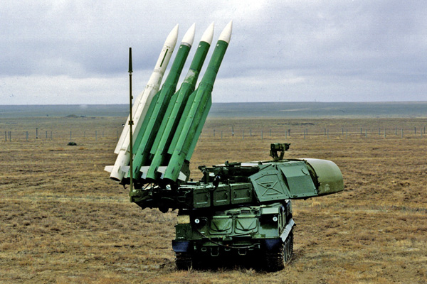 Зенитный ракетный комплекс «Бук-М1»