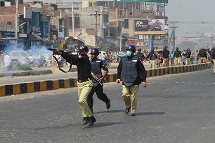 Пакистанские полицейские в Гуджранвала, архив