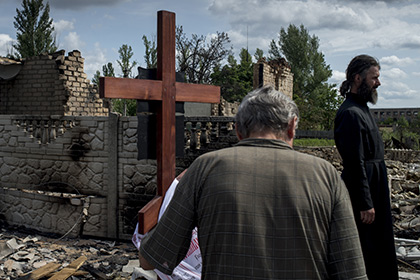 Число погибших на востоке Украины за две недели увеличилось вдвое