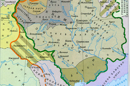 Территориальный рост Великого княжества Литовского в XIII-XV веках