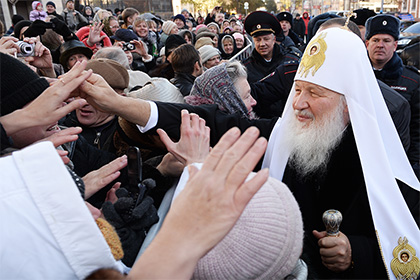 Патриарх Московский и Всея Руси Кирилл в Саратове