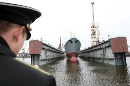 Спуск на воду фрегата «Адмирал Горшков» в 2010 году