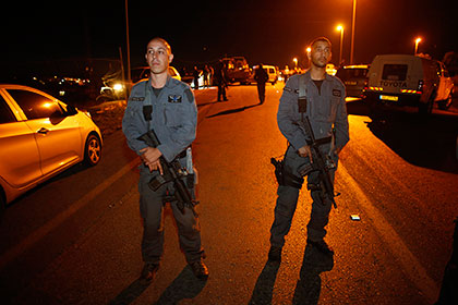 Место нападения, Алон-Швут, 10 ноября 2014 года