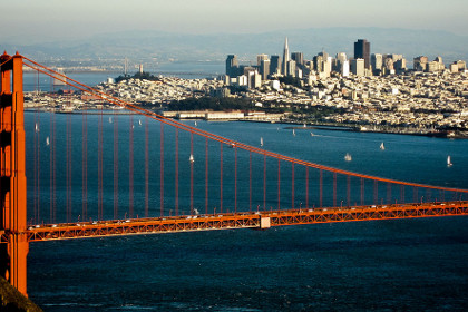 Вид на Сан-Франциско