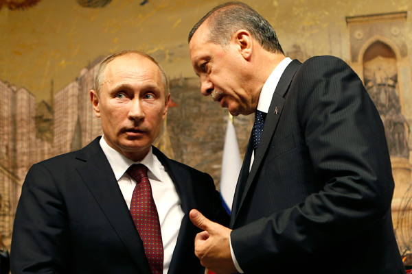 Владимир Путин и Реджеп Тайип Эрдоган, Стамбул, 3 декабря 2012 года