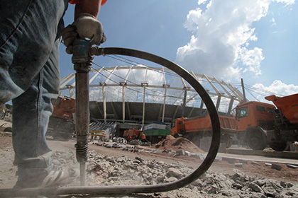 Украина построит 18 стадионов на деньги ФИФА и УЕФА