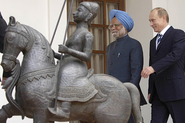 Визит Владимира Путина в Индию в январе 2007 года 