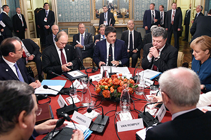 Встреча «нормандской четверки», 17 октября 2014 года