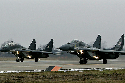 Польские МиГ-29 подняли для перехвата российского летающего танкера
