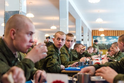 Российские военные прислушались к советам диетологов