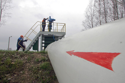 Нефтепровод в Гомельском районе Белоруссии