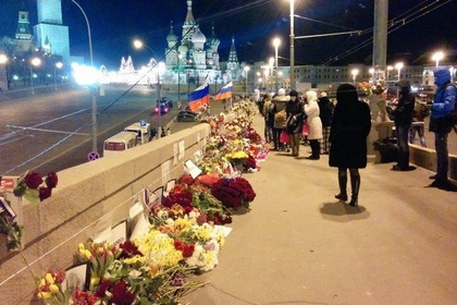 Место убийства Бориса Немцова