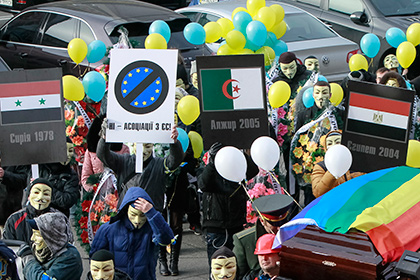 Митинг против вступления в ЕС, Киев, 2013 год