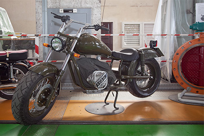 В Волгоградской области изготовили модель нового российского мотоцикла 