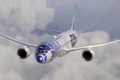 Японская авиакомпания раскрасит лайнер в цвета R2-D2