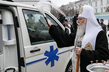 Глава Украинской православной церкви Киевского патриархата патриарх Филарет