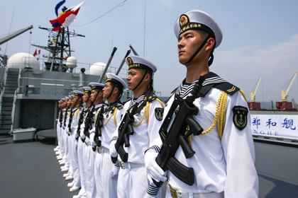 Китайские боевые корабли впервые придут в Новороссийск