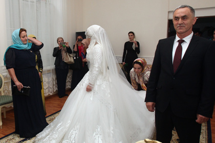 Свадьба Нажуда Гучигова и Луизы Гойлабиевой