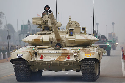 Танк Т-90 в Индии