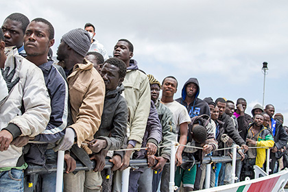Мигранты из Ливии