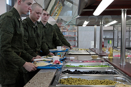 Военных на юге России накормят по отпечаткам пальцев