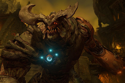 Кадр из игры Doom 4