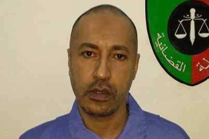 Саади Каддафи в тюрьме в Триполи после экстрадиции в Ливию