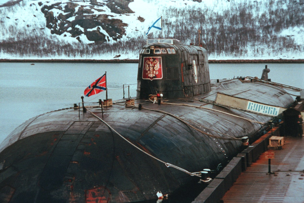 Атомный подводный ракетный крейсер К-141 «Курск».