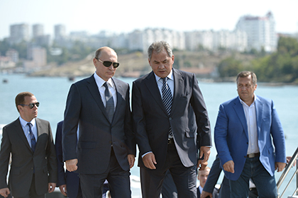 Владимир Путин в Севастополе